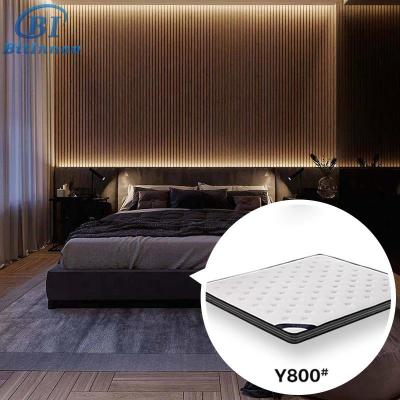 China Removable Cover Bitinnov Y800 200*180*10cm 15cm high thick comfortable Super King Size Bed Twin hybrid Mattress for sale