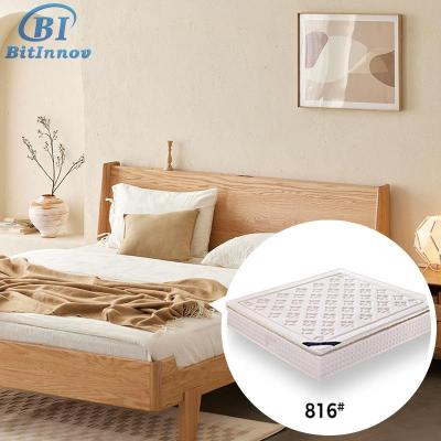 China Removable Cover Bitinnov 200*180*25cm Factory Price Customized hotel oem super king size bed and hotel spring mattress for sale