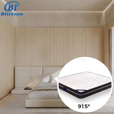 China Removable Cover Bitinnov No.915 200*180*25cm Free Sample Luxury hotel pocket coil spring mattress for customers for sale