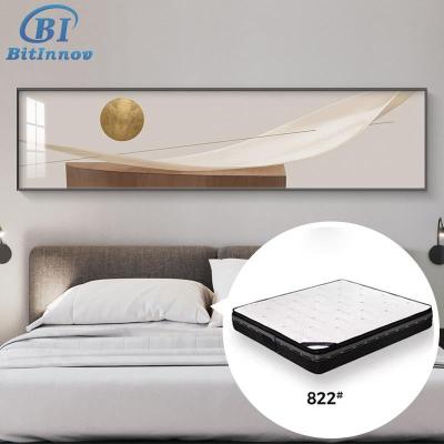 China Removable Cover Bitinnov No.822 200*180*25cm Free Sample Luxury hotel 200x200 roll in box pocket spring mattress for sale