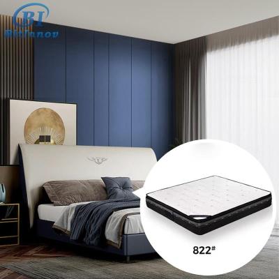 China Removable Cover Bitinnov No.822 200*180*25cm Free Sample Luxury hotel latex memory foam 5-zone pocket spring mattress for sale