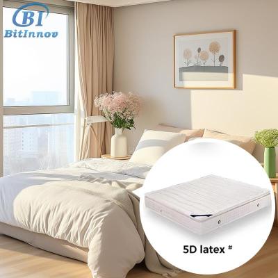 China Removable Cover Bitinnov 5D Latex 200*180*25cm Free Sample Luxury hotel latex memory foam hotel pocket spring bed mattress for sale