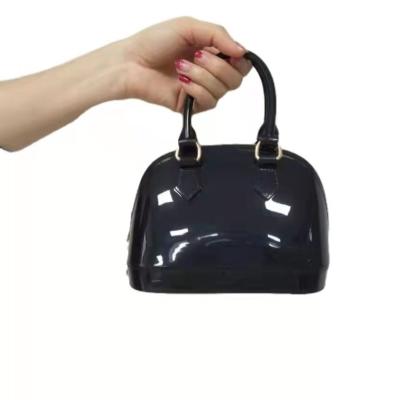 China Fashion Quality Guaranteed Fashion Colorful Jelly Bag 2022 Fashion PVC Handbag Ladies Shoulder Jelly Bags for sale