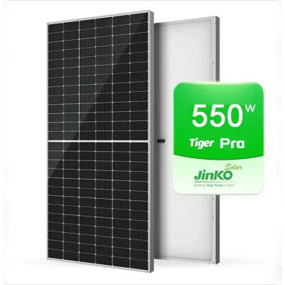 China Residencial Jinko 182mm half cell 530w 535w 540w 545w 550 w.p mono type solar panel. solar for sale