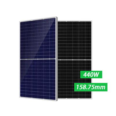 China Full 450w Home Commercial Black Photovoltaic Monocrystalline Solar Panel 440w 450w 550w Solar System PV Modules for sale