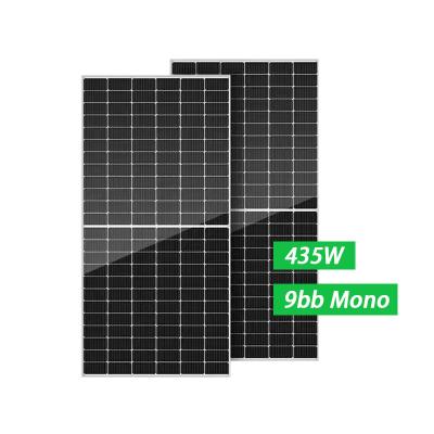 China Commercial home summer solar system manufacturers 435 watt monocrystalline import panels 500w 2m x 1m solar panel for sale in Germany for sale