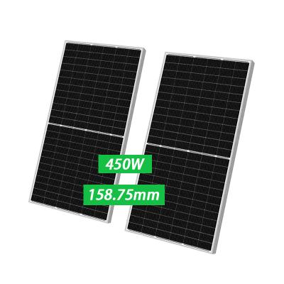 China Yiwu Solar Power System Port Spot Goods Mono Half Cells 450W 480W 500watts Residential Solar Panel For Home Use Pakistan for sale