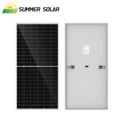 China Summer Home Or Business Mono System PV Solar Panel Perc Solar-Panel 390w Half Solar Panel 395w 400Watt 410wp Solar Power Solar Cells for sale