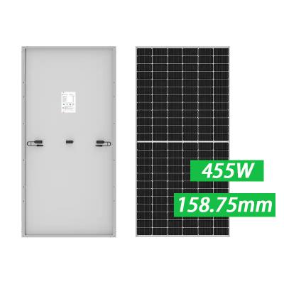 China Cheap price 4350w 445w 455w monocrystalline solar panels cell PV home power module home PV module half customizable for sale