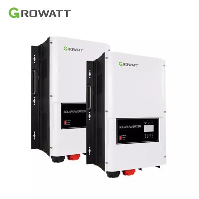 China US Version Growatt Inverter SPF 4000-12000T HVM Split Phase Power Frequency Off Grid Inverter With CE Certified 540*360*218mm / 650*380*255mm for sale