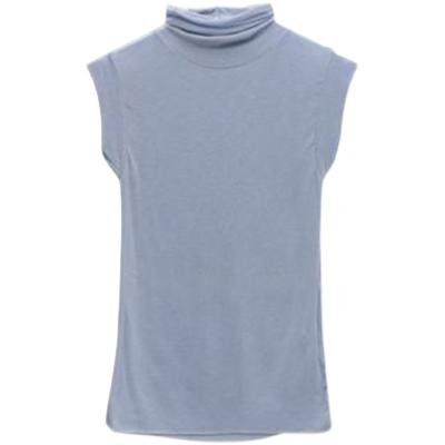 China Summer Simple Sublimation Women's Slim Crop Top T-shirt Tank Tops Sleeveless Crop Tops QUICK DRY for sale