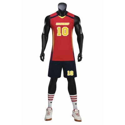 China Custom Printed Volleyball New Uniform Designs Contrast Blank Mens Volleyball Jersey M for sale