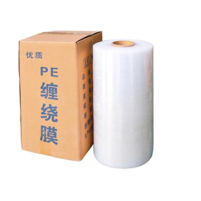 China Factory Direct Clear Moisture Proof LLDPE Wind Reel Tape Machine Stretch Films For Wrap or Bundle Products and Pallet Loads for sale