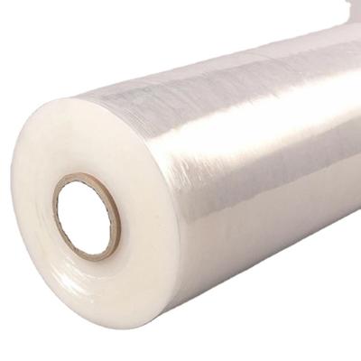 China Factory direct transparent moisture proof LLDPE tangle bind to embed hand stretch films for wrap or package products and pallet loads for sale