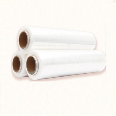 China Factory direct transparent LLDPE moisture proof hug chart packaging hand stretch films for wrap or package products and pallet loads for sale