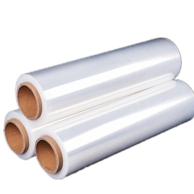 China Factory Direct Clear LLDPE Moisture Proof Hug Package Wind Hand Stretch Films For Wrap Or Package Products And Pallet Loads for sale