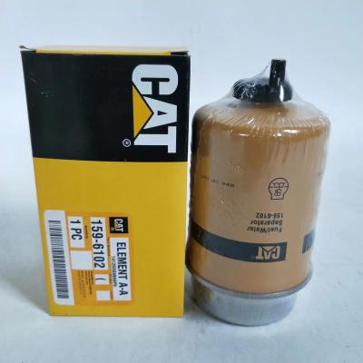 China Melee Fuel Filter 1596102 Fuel Water Separator Filter 159-6102 H 75mm*OD 66mm for sale