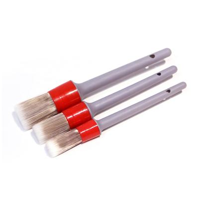 China SAIOTER 3 Pcs Multi-Functional Set PP Hair Cleaning Brush Car Detailing Brush For Car Care for sale