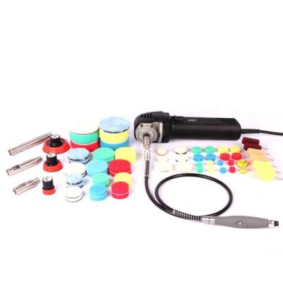 China CE 710W Horizontal Mini Rotary Polisher Buffing Machine Kits with Flexible Shaft for Car Polishing Polishers Care Detailing Equipment for sale