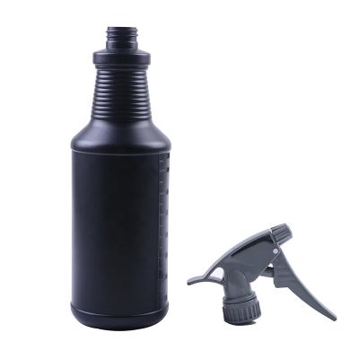 China 1L 35OZ Interior Auto Body/Paint/Maintenance Washing Liquid Chemical Cleaning Agent Chemical Resistant Detergent Bottle Plastic Hand Trigger Spray Bottle for sale