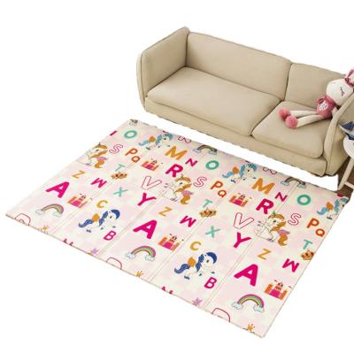 China Baby Play Mat Cartoon Large XPE Non-Toxic Eco-Friendly Soft Waterproof Non-Toxic Puzzle Play Mat for sale