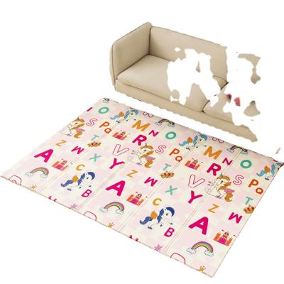 China Factory supply china factory supply xpe foam eco-friendly non-toxic collapsible baby gym crawling mat for sale