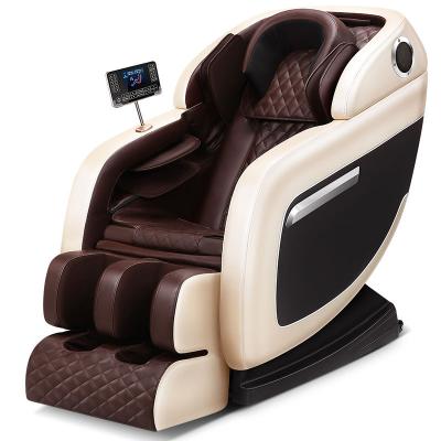 China 2021 Luxury Cheap Full Body Touch Screen Body Weightless Massage Chair for sale