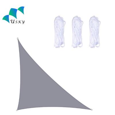 China Durable Waterproof Shade Sail Fabric Membrane HDPE Fabric Wave Shade Sail for sale