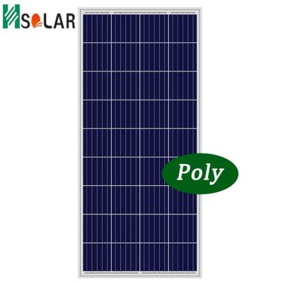 China 150W 155W 160W 165W 170W 175W High Quality Polycrystalline Solar Panel Module 4 Square Mm for sale