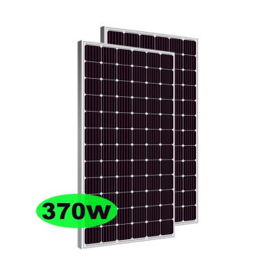 China Solar Cells 370w Monocrystalline Silicon 72 Cells Solar Panel Complete Home Kit 4 MM for sale