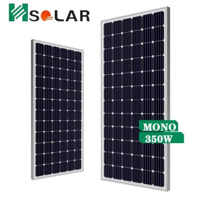 China High efficiency solar panels 1000w 3000w watt 335w 350 380w mono solar panels 350 watt 4 square mm for sale