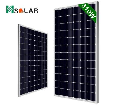 China New Energy 300w 305w 310w 315w 320w Monocrystalline Solar Module 4 Solar Panel 4 Square Mm for sale