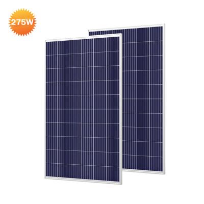 China 5 Watt High Efficiency Polycrystalline Busbar Solar Cell Design Solar Panel Module 260w 275w 280w 285w for sale