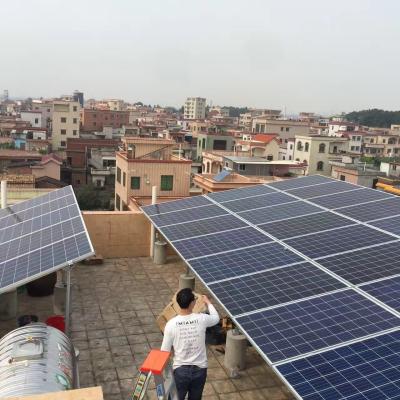 China Factory 3700w Chinese Custom On-grid Home Solar Power System Single Phase For Home for sale