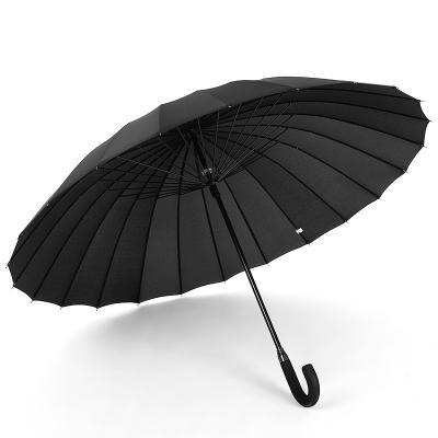 China Contemporary Custom Straight Umbrella Sunny And Rainy Umbrella Waterproof Outdoor High Quality Casual Minimalist Manual for sale