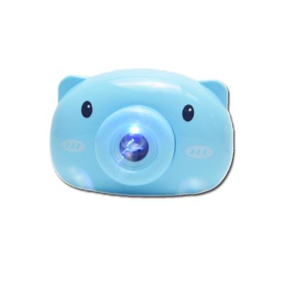 China New Children 3+ Educational Electric Bubble Camera Machine Summer Outdoor Bubble Toy for sale