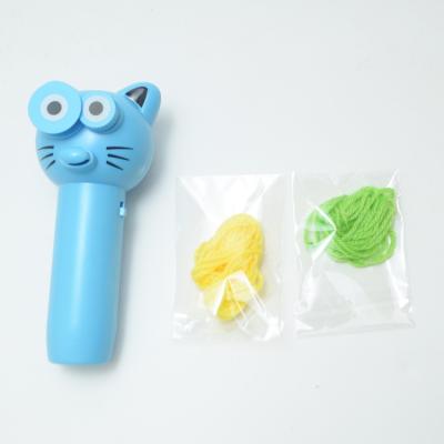 China Perfect 4+ Quality Decompression Toy Electric Funny Cat String Portable Launcher Toy for sale