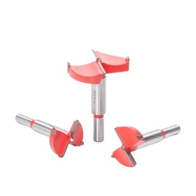 China Joinery Openings INSOUL Round Shank Shape Carbon Steel Body Wood Holesaw Cutter Hole Saw Drill Bits for sale