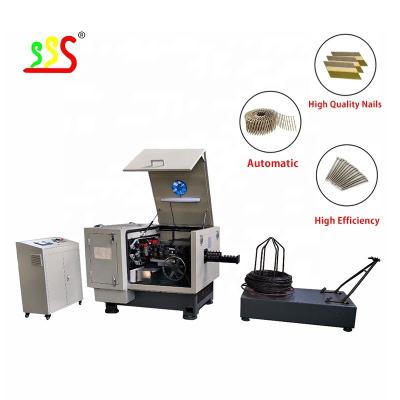 China High Speed ​​Wire Nail SSS Maker and Stable Nails Making Machine for sale