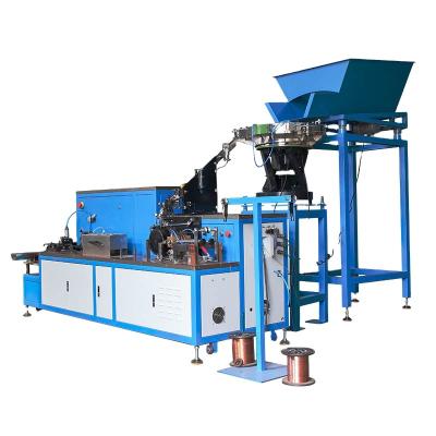 China Building Material Stores Pallet Coil Nail Machine Feed Hopper Nail Making Machine Set for sale