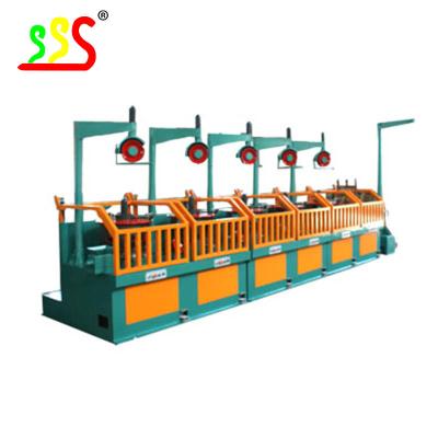 China For automatic pulley type wire drawing machine with 6 blocks for sale