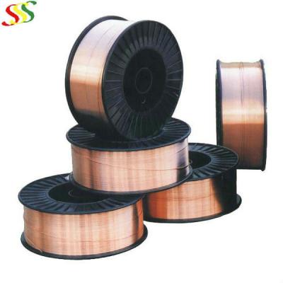 China Car / Bridge / Steel Products Copper CO2 Coated Welding Wire ER70S-6 for sale