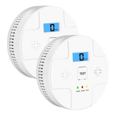 China Smoke and Sound Warning Battery Operated Smoke Detector Fire Detector Carbon Monoxide Detector ZF-901 for sale