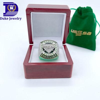 China DUKE Wholesale CLASSIC Customized Logo Championship Ring Soccer Ring Basketball Championship Ring For Kids for sale