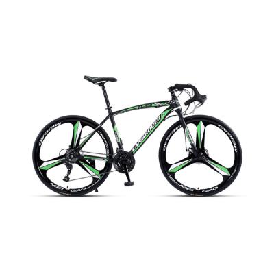 China COOLFLY popular 700C 27 speed carbon steel frame disc brake road bicycle bicicleta steel hydraulic bicycle for sale