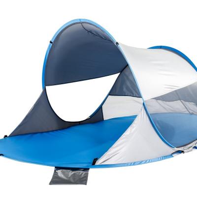 China Diagonal Tying Type Outdoor Foldable Automatic Beach Tent Sun Shelter Tent Beach Tent For Beach for sale