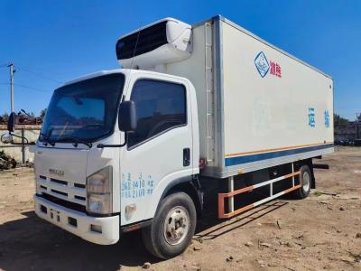 Китай Van Refrigerated ISUZU 130P 89kw использовал транспортное средство дизельное 98km/H холодовой цепи корабля продается