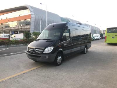 China Mini Benz Bus 17seats verwendeter Van Hagrid 110KW 2017 optional zu verkaufen