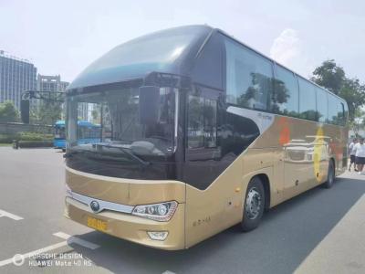 中国 ZK6128 Yutongバス コーチの長い使用されたコーチは54の座席RHD/LHDの後部エンジンをバスで運ぶ 販売のため