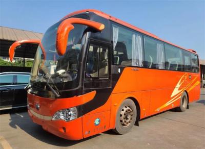 China Zk6908HD9 utilizó asientos del autobús 38 de Yutong entrena la mano 2780m m de Diesel Engine Second en venta